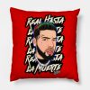 Anuel AA Throw Pillow Official Anuel AA Merch