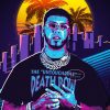 Hip Hop Rapper Anuel AA Poster Canvas Painting Music Album Poster Coffee House Bar Room Wall 1 - Anuel AA Shop