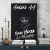 Hip Hop Rapper Anuel AA Self adhesive Art Poster Waterproof Paper Sticker Coffee House Bar Room - Anuel AA Shop