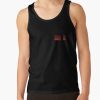 Red Anuel AA Logo Tank Top Official Anuel AA Merch