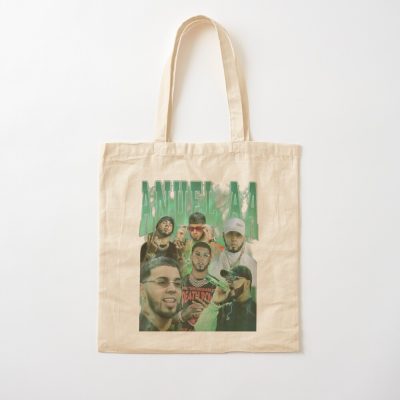 Anuel AA Vintage Tote Bag Official Anuel AA Merch