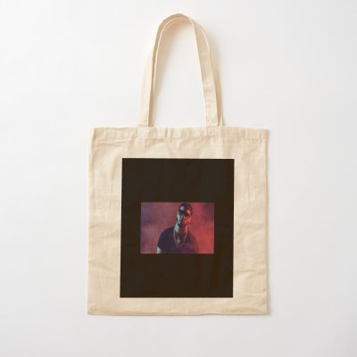 Anuel AA Red Banner Sticker Tote Bag Official Anuel AA Merch