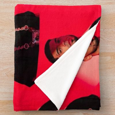 Susan Anuel AA Santi Konser Throw Blanket Official Anuel AA Merch