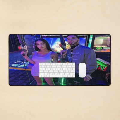 Anuel AA And Yailin Mouse Pad Official Anuel AA Merch