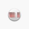 Red Anuel AA Logo Pin Official Anuel AA Merch