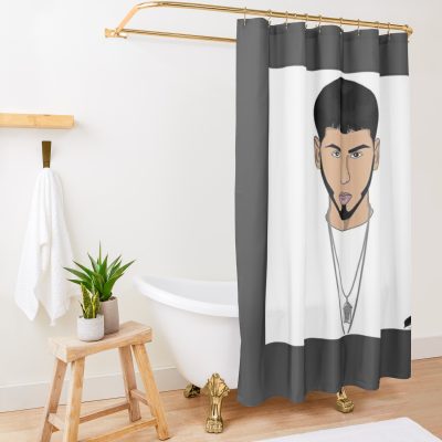 Anuel AA Trap Shower Curtain Official Anuel AA Merch