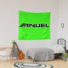 Anuel AA Verde Fluor Safety Green Tapestry Official Anuel AA Merch