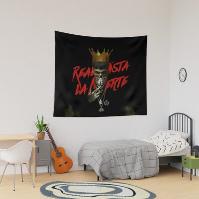 Real Hasta La Muerte 1 Tapestry Official Anuel AA Merch