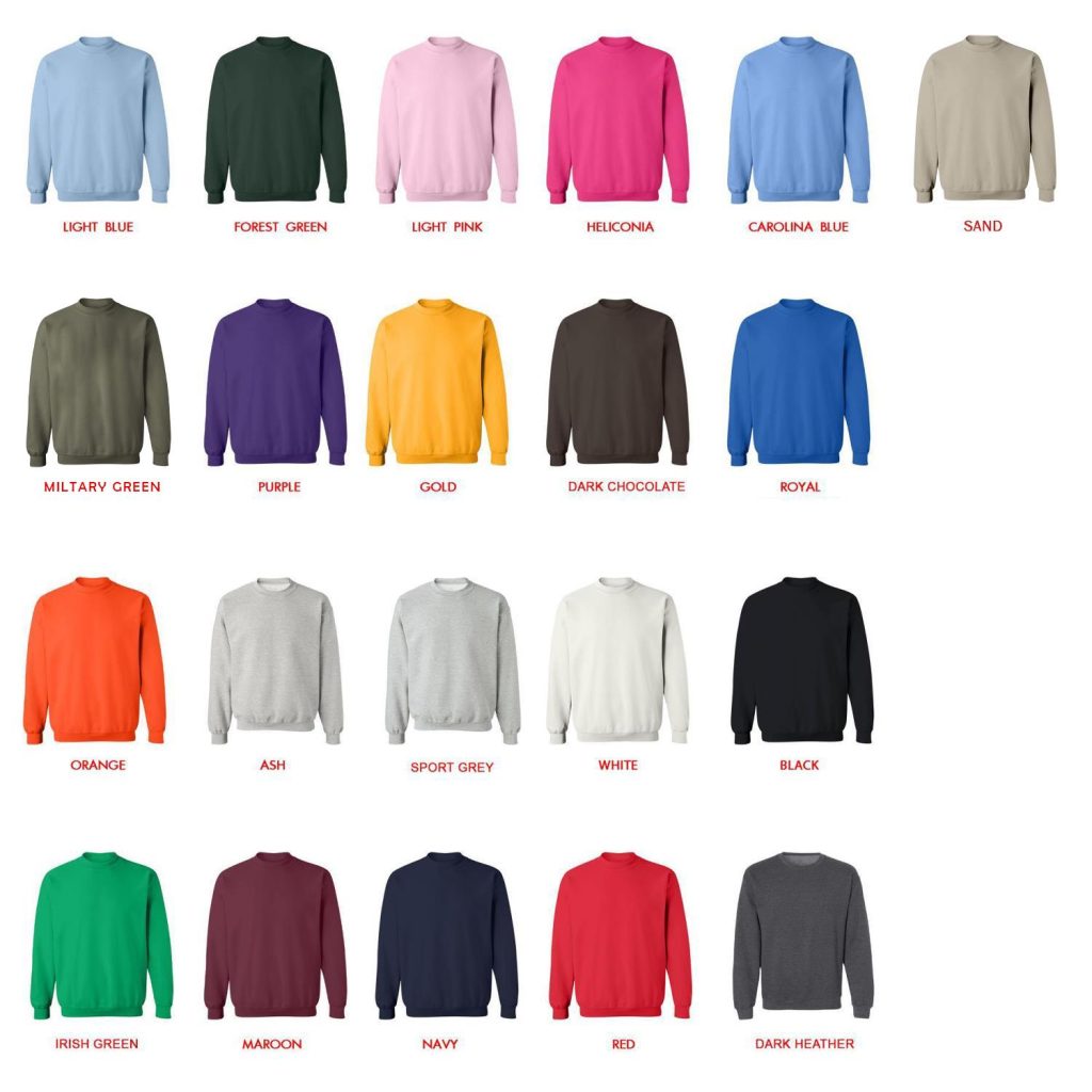 sweatshirt color chart - Anuel AA Shop