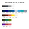 tank top color chart - Anuel AA Shop