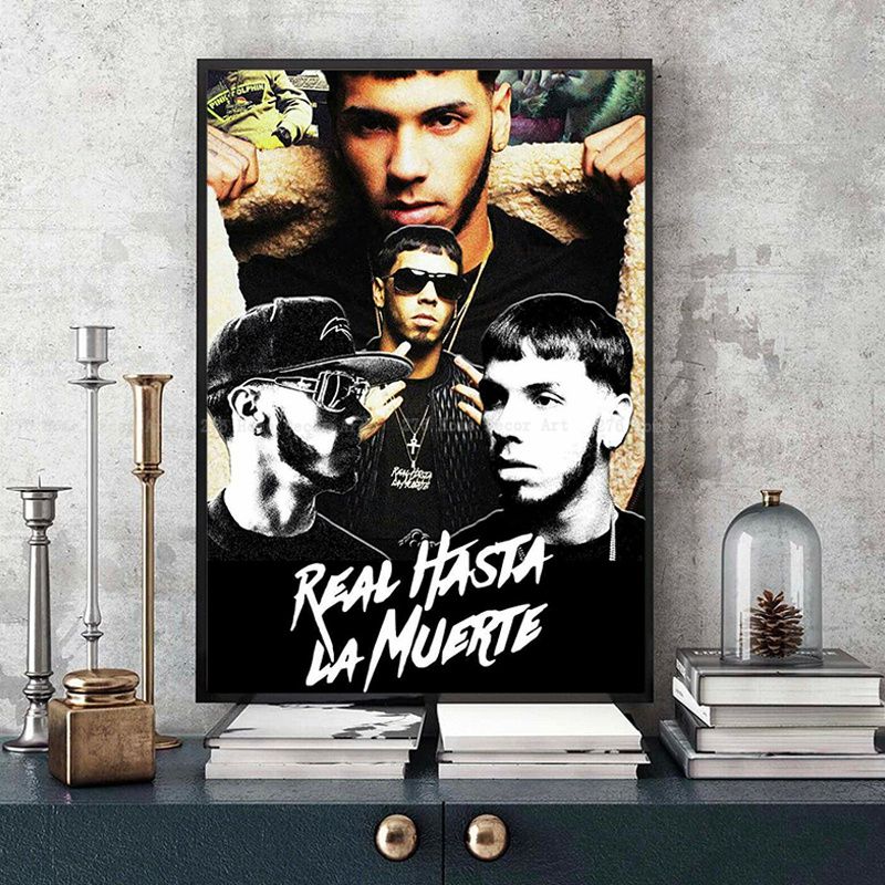 Hip Hop Rapper Anuel AA Wall Art - Anuel AA Shop